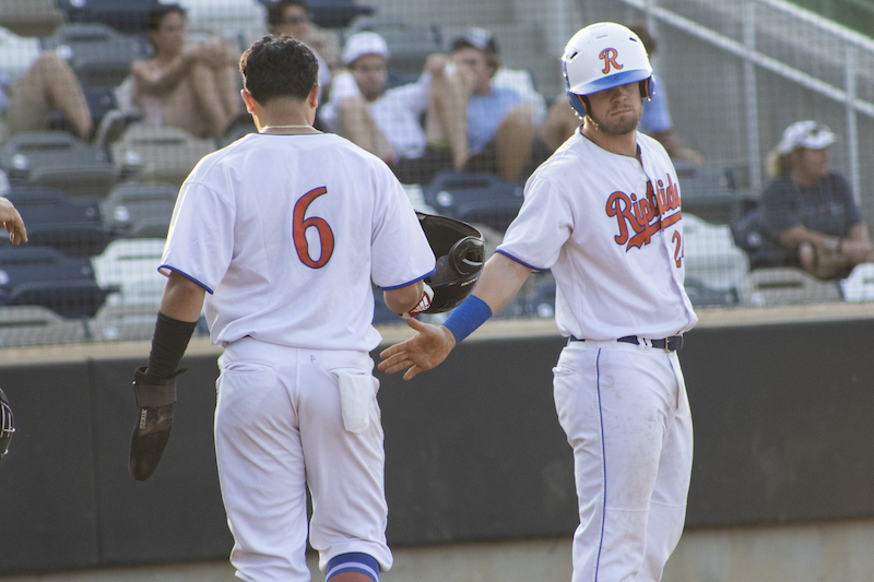 The Riptide Hang On in a Close Victory Over the Barons